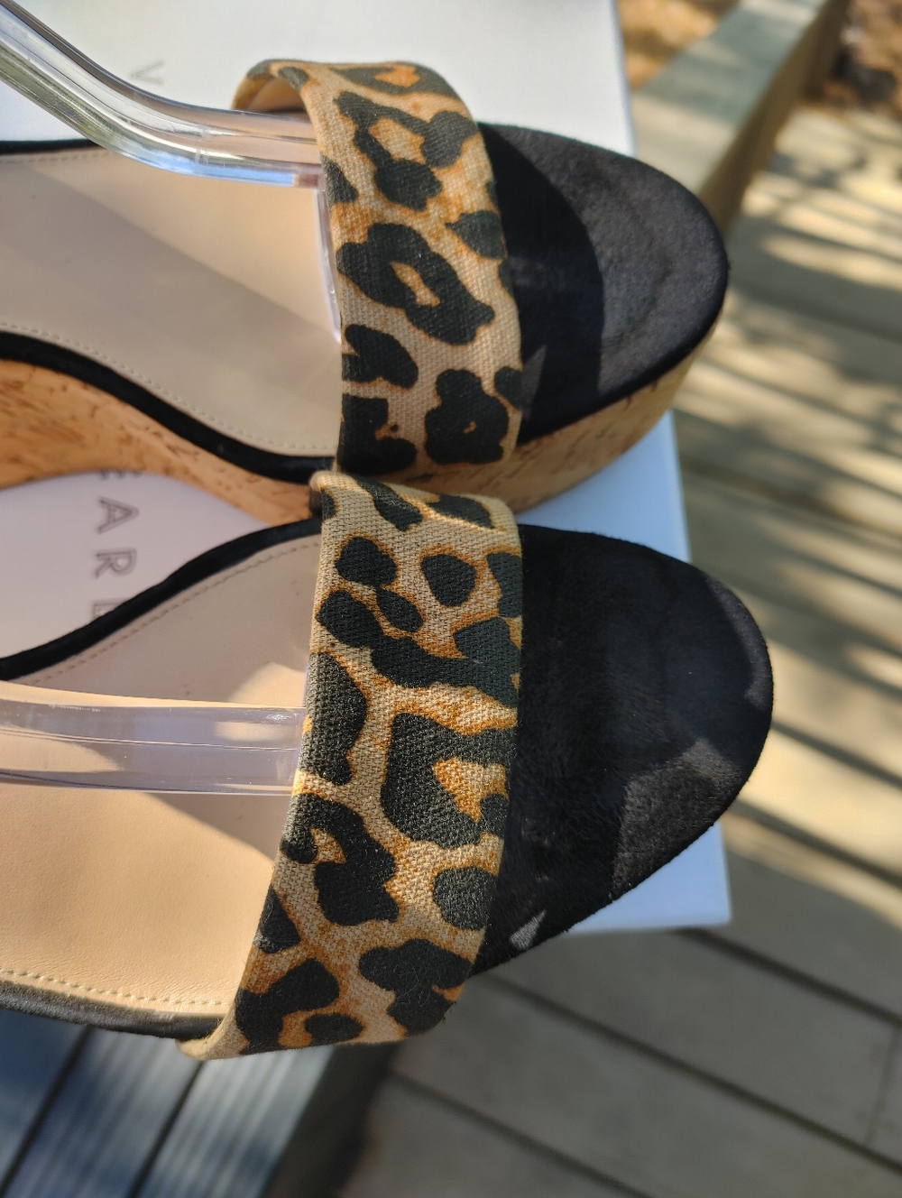 Veronica Beard HURLEY Suede & Leather Platform Sandal 10 - Picture 8 of 16